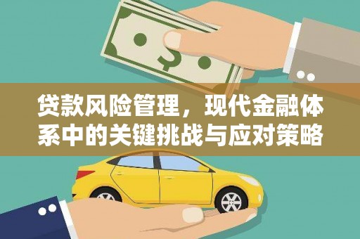 雁江贷款风险管理，现代金融体系中的关键挑战与应对策略
