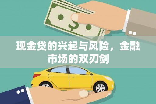 雁江现金贷的兴起与风险，金融市场的双刃剑