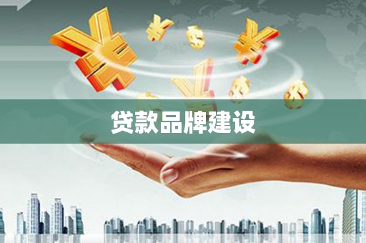 雁江贷款品牌建设