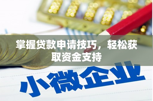 雁江掌握贷款申请技巧，轻松获取资金支持