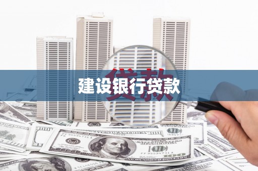 雁江建设银行贷款