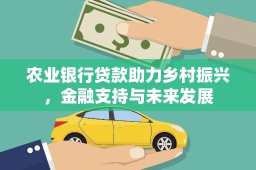 雁江农业银行贷款助力乡村振兴，金融支持与未来发展