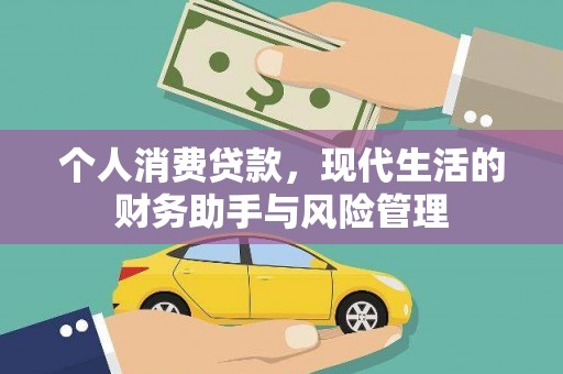 雁江个人消费贷款，现代生活的财务助手与风险管理