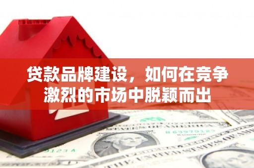 雁江贷款品牌建设，如何在竞争激烈的市场中脱颖而出
