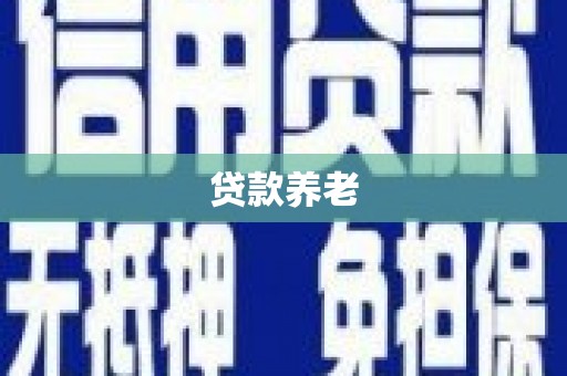 雁江贷款养老
