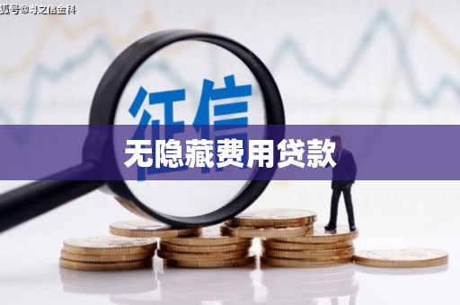雁江无隐藏费用贷款