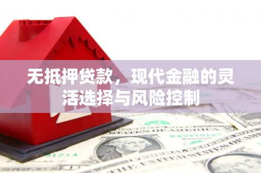 雁江无抵押贷款，现代金融的灵活选择与风险控制