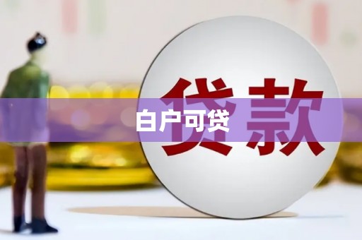 雁江白户可贷