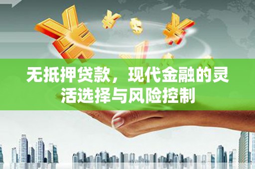 雁江无抵押贷款，现代金融的灵活选择与风险控制