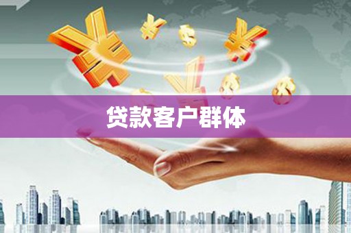 雁江贷款客户群体