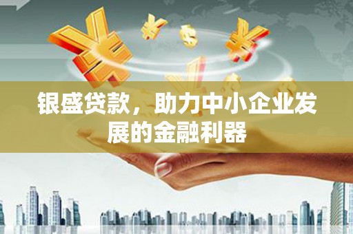 雁江银盛贷款，助力中小企业发展的金融利器