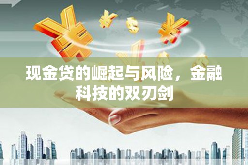 雁江现金贷的崛起与风险，金融科技的双刃剑