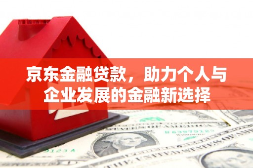 雁江京东金融贷款，助力个人与企业发展的金融新选择