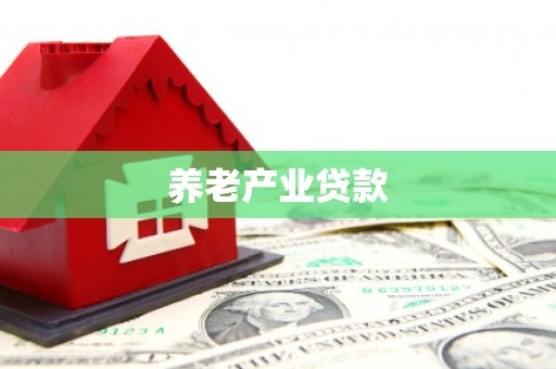 雁江养老产业贷款