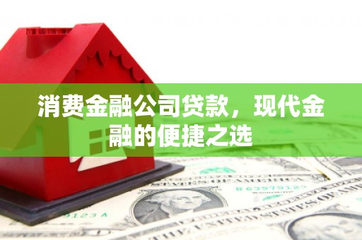 雁江消费金融公司贷款，现代金融的便捷之选