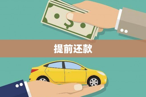 雁江提前还款