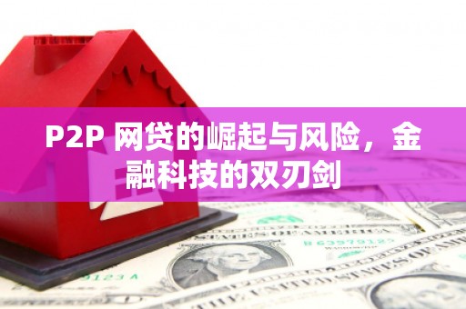 雁江P2P 网贷的崛起与风险，金融科技的双刃剑