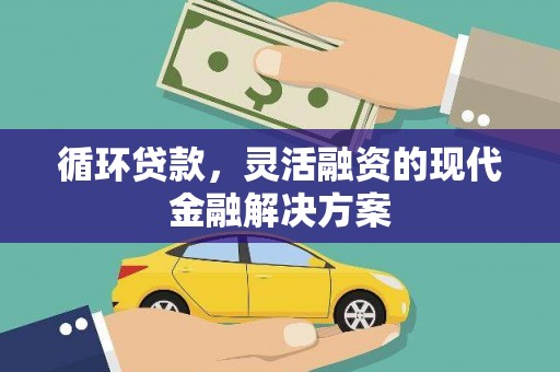 雁江循环贷款，灵活融资的现代金融解决方案