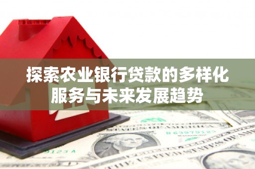 雁江探索农业银行贷款的多样化服务与未来发展趋势