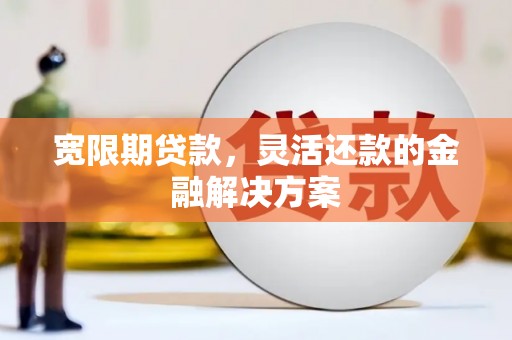 雁江宽限期贷款，灵活还款的金融解决方案