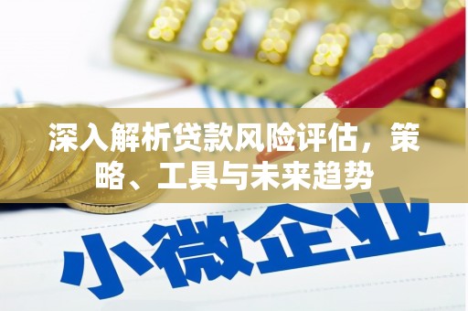 雁江深入解析贷款风险评估，策略、工具与未来趋势