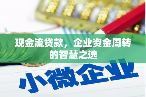 雁江现金流贷款，企业资金周转的智慧之选