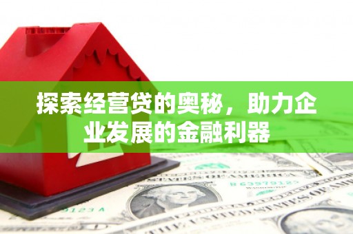 雁江探索经营贷的奥秘，助力企业发展的金融利器