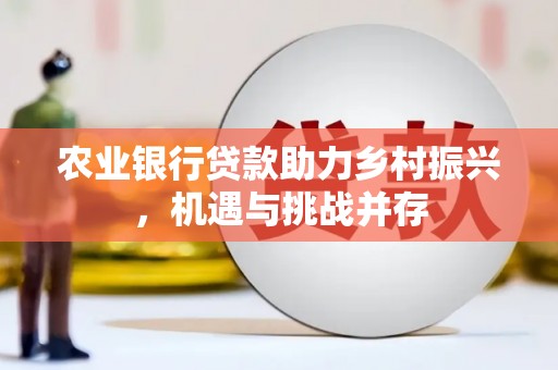 雁江农业银行贷款助力乡村振兴，机遇与挑战并存
