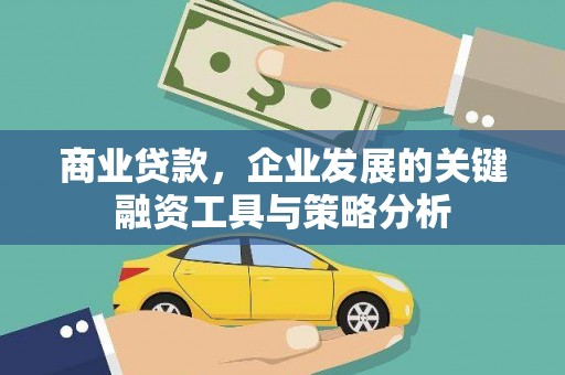 雁江商业贷款，企业发展的关键融资工具与策略分析