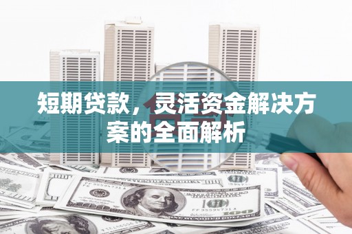 雁江短期贷款，灵活资金解决方案的全面解析