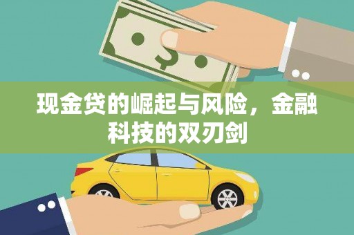雁江现金贷的崛起与风险，金融科技的双刃剑