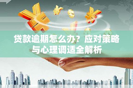雁江贷款逾期怎么办？应对策略与心理调适全解析