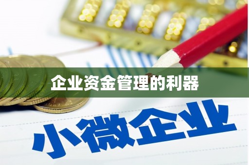 雁江企业资金管理的利器