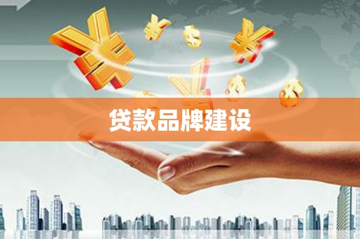 雁江贷款品牌建设