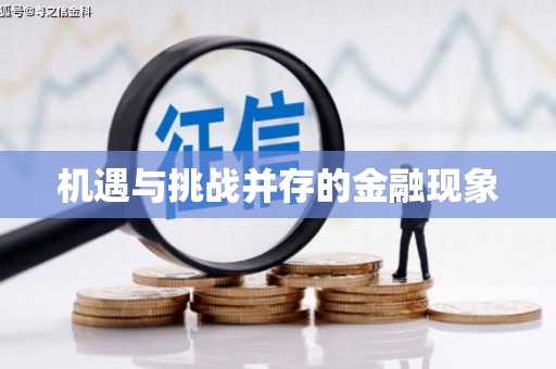 雁江机遇与挑战并存的金融现象