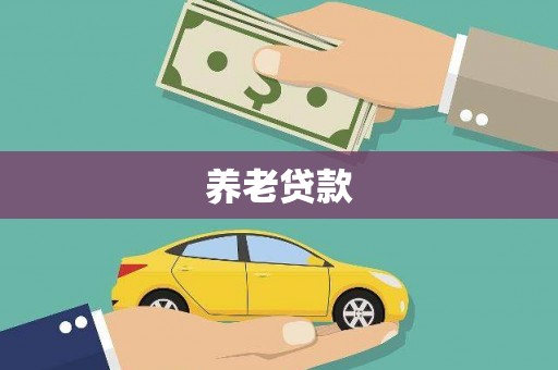 雁江养老贷款